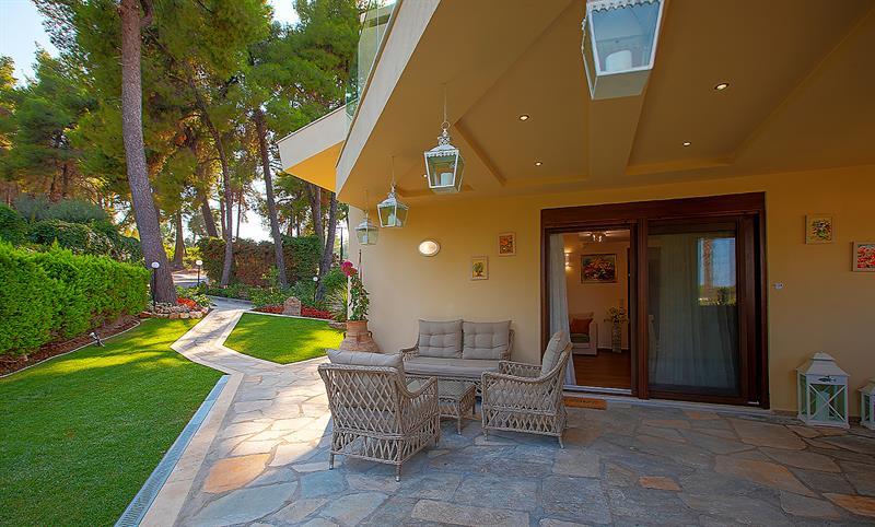 Artemisia Villa With Outdoor Hot Tub, Sani Luxury Villas Collection Екстер'єр фото