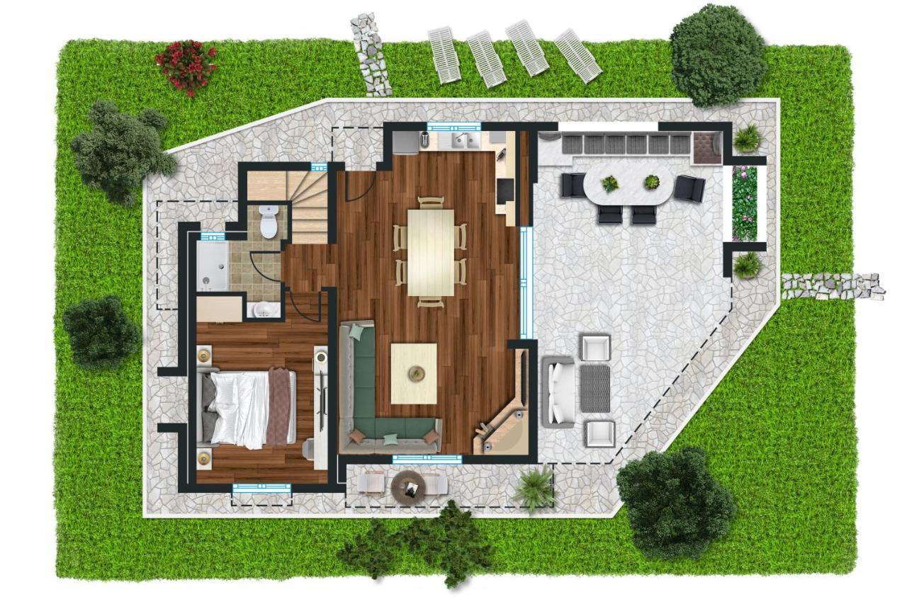 Artemisia Villa With Outdoor Hot Tub, Sani Luxury Villas Collection Екстер'єр фото